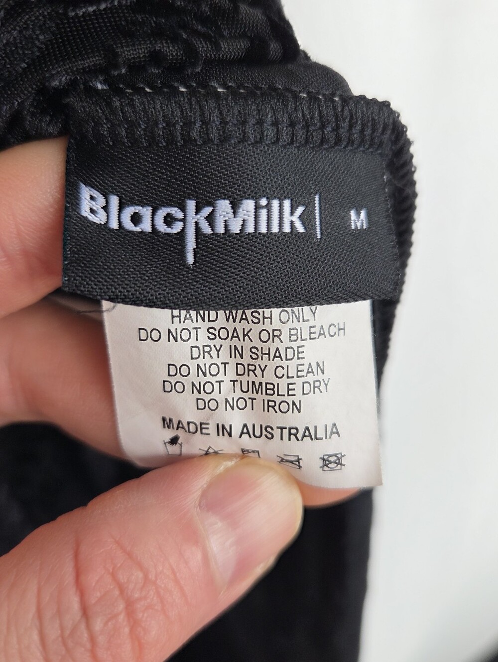 Blackmilk Revenge Of The Burned Velvet Black Maxi - Picture 4 of 8